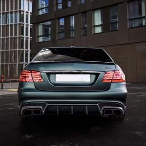 Difusor Trasero de Fibra de Carbono W212 E63 con Tubos de Escape para Mercedes Benz E300 E350 <span class=keywords><strong>E400</strong></span> E550 Sport E63 <span class=keywords><strong>AMG</strong></span> S 2014-2016 - Product Image 6