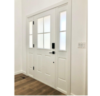 Grilles creuses personnalisées de haute qualité entre les vitres avec des cadres en plastique blanc conçus pour la décoration des portes et des fenêtres de villas