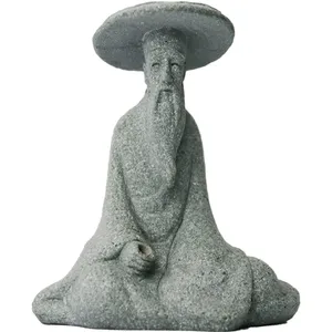 Бонсай Стайлинг финьшер человек песчаник материал высокое качество бонсай Декор рыболовная модель - Product Image 1