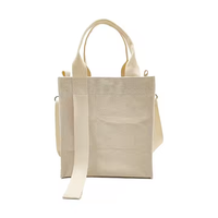 Ouye Sac à main en toile de coton de couleur à motif personnalisé pour femmes Sac fourre-tout réutilisable