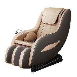 Fauteuil de massage multifonctionnel à commande manuelle filaire, pour usage domestique, compact, design monoplace, thérapie par la chaleur, fonctionnement silencieux - Product Image 1