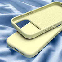 Vente en gros pour Iphone17 air étui de téléphone portable en silicone liquide véritable antichoc pour iphone 17 air 16 Plus 15 14 13 Pro Max Cover