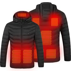 Groothandel Lichtgewicht Geïsoleerde Verwarmende Hoodie Usb Winterjas Kleding Verwarmde Jas