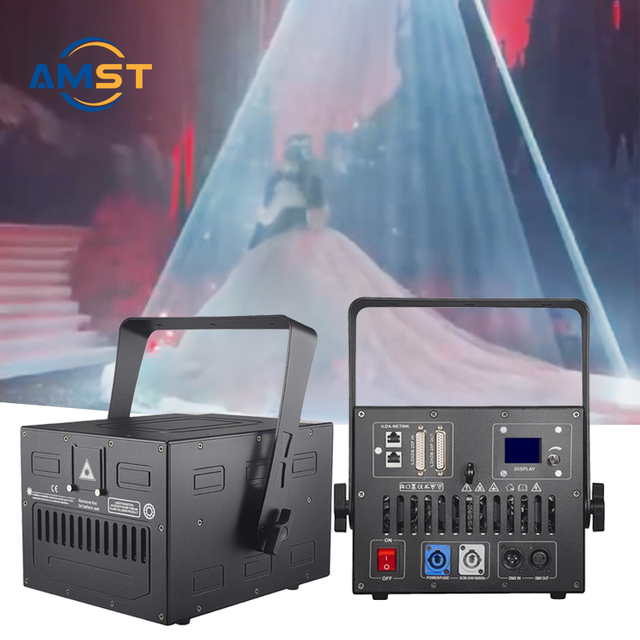 New Style 10W Laser Light With ILDA  Control Pattern Animation Effect Dj Disco Party Laser Light
