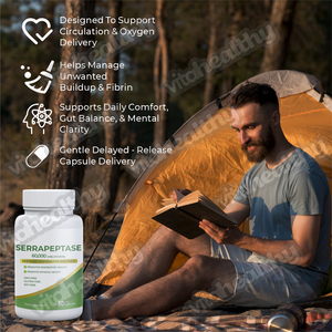 Vitahealthy OEM/ODM プライベートラベル工場供給 セラペプターゼ酵素カプセル 60粒 体の健康をサポート - Product Image 5