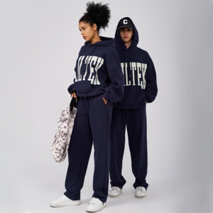 Pantaloni Sportivi di Alta Qualità, Pesanti 465 Gsm in Pile, Jogger per <span class=keywords><strong>Uomo</strong></span> e <span class=keywords><strong>Donna</strong></span>, Pantaloni da Ginnastica con Logo Personalizzato - Product Image 3