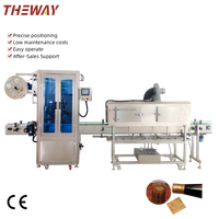 Alat Pelabel Otomatis Shrink Sleeve, Tahan Bahan Kimia, 400 BPM, Penggantian Tanpa Alat