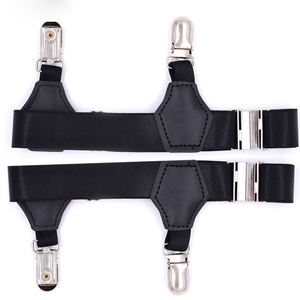 Réglable Hommes Chaussette Simple Canard-Bouche <span class=keywords><strong>Jarretière</strong></span> Bretelles Bretelles Clip Ceinture Tenir Des Clips Antidérapants 2 Pcs/Set - Product Image 3