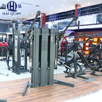 Gran oferta ajustable doble Cable Crossover gimnasio entrenador Fitness equipo comercial Pin cargado máquina de entrenamiento de fuerza