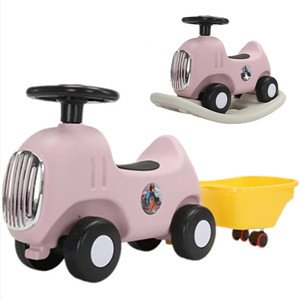 Balançoire à double usage pour bébé, trottinette à pédales, chaise à bascule Maga Horse avec musique, vente en gros - Product Image 3