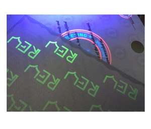 Papel de impresión de marca de agua, diseño invisible UV, certificado de holograma, documentos - Product Image 2