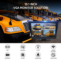 Wemaer 4CH 10.1 ''Camion 1080P 4G Wifi Véhicule Système de Sécurité de Voiture Dash 4 Camara Para Auto MDVR Mobile DVR Caméra pour Bus