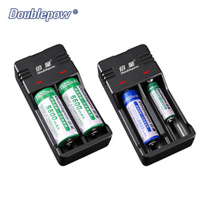 <span class=keywords><strong>Cargador</strong></span> de Baterías de Litio Doublepow de 2 Ranuras 3.6V/3.7V 18650, <span class=keywords><strong>Cargador</strong></span> USB <span class=keywords><strong>para</strong></span> Baterías 18650 21700 26650 14450 - Product Image 2