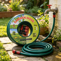 Tuyau d'arrosage PVC pour jardin et usage domestique, directement de l'usine, flexible, pour l'arrosage du jardin, le lavage de voiture et le nettoyage domestique, taille personnalisée