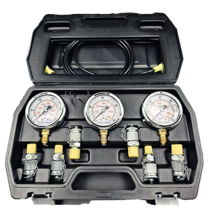 Manomètre radial MGE.R <span class=keywords><strong>BART</strong></span> D.63 1/4 400 Bar Bain de glycérine Essentiel pour des lectures précises - Product Image 2