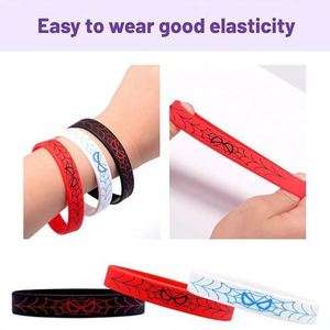 Customizable Anime Style Silicone Wristband Holiday Gift Rubber <b>Bracelet</b> for Party Promotions Features Your Own Logo - Product Image 6