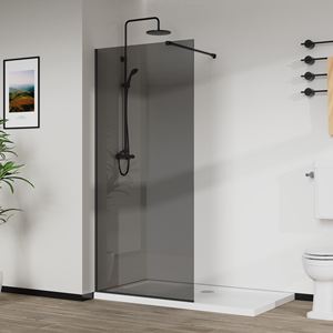 <span class=keywords><strong>Mampara</strong></span> de <span class=keywords><strong>Ducha</strong></span> Moderna de Alta Calidad, Impermeable, de Vidrio Templado de 8/10 mm, Fácil de Acceder, con Barra de Soporte <span class=keywords><strong>Fija</strong></span> - Product Image 3