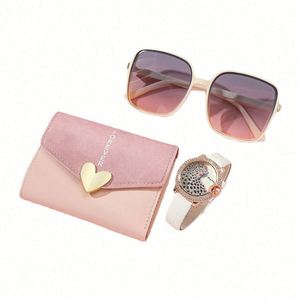 Reloj Digital de Aleación para Mujer, Resistente al Agua 3BAR, con Botón de Presión y Cierre Oculto / Estilo Grúa, Regalo Versátil - Product Image 4