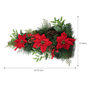 Guirnalda de Navidad para colgar en la pared, guirnaldas decorativas de Pvc personalizadas - Product Image 1