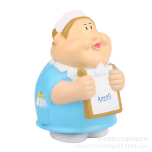 Cartoon Nurse PU Foam Molding Toy Gift High <b>Rebound</b> Plaything - Product Image 3