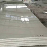 Plaque en plastique technique HDPE UHMWPE, résistante aux chocs et à la corrosion, panneau en PE