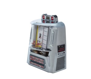 Mini Reproductor de Música con Radio FM, USB/SD/BT/AUX IN/LINE OUT, Altavoces de 2+2W, Control <span class=keywords><strong>Remoto</strong></span>, Color Plateado Metálico - Product Image 3