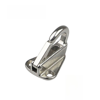 Nouveau crochet de bateau OEM/ODM JINYUHUI réglable en acier inoxydable avec câble nickelé et mousqueton rapide 19*31MM pour