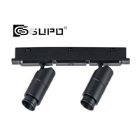 GUPO Zoomable Beam Angle 360 °   Lampe de présentation de bijoux CRI90 2W, projecteur de vitrine, lampe de comptoir, mini projecteur LED pour présentation
