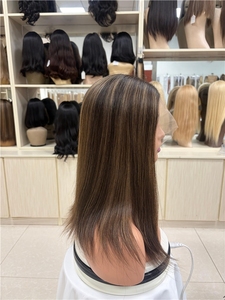 Pelucas chinas al por mayor con encaje frontal HD, cabello virgen pre-arrancado, línea de cabello natural, sin pegamento, transparente, transpirable, tamaño pequeño - Product Image 5