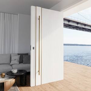 Puertas Exteriores de Madera Italianas para Casas, Diseño Moderno en 3D, Puerta de Madera para Villa, Hotel, Apartamento, Puertas Exteriores Modernas para el Hogar - Product Image 6