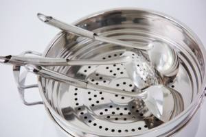 2025 dernier ensemble de cuisson en acier inoxydable multi-pièces durable de conception classique avec matériau en marbre - Product Image 4