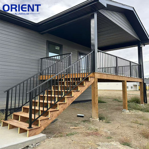 New Arrival Balustrades for Home Decorative Uniquely Designed <strong>V</strong> Aluminum Alloy Stair <strong>Railing</strong> - Product Image 2
