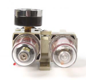 Unidades de mantenimiento de aire SMC tipo AC2010-02, tamaño del puerto de 1/4 pulgadas, FRL unidades, regulador de presión + filtro de aire + lubricador de aceite - Product Image 2