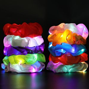 Nicro, recién llegado, banda luminosa con luz Led, Scrunchies coloridos, accesorios para fotos intermitentes Led, diadema brillante, suministros para fiestas Neno - Product Image 2
