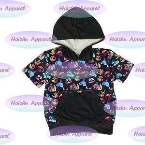 Conjunto Deportivo con Capucha para Niños Bd2-3, Conjunto de Sudadera con Capucha Holgada para Bebés, Diseño Beetlejuice - Product Image 5