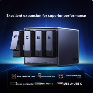 UGREEN DXP4800 4-Bay USB NAS Personal <span class=keywords><strong>Cloud</strong></span> 8GB RAM N100 Processor Network Storage Server Home Support Virtual Machines - Product Image 3