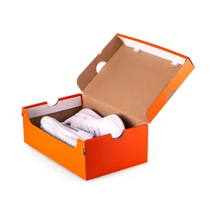 China Wholesale Corrugated Mailer Shipping Package Boxes Shoe Box Storage With Logo Custom