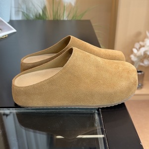 Nouvelles mules d'été tendance pour femmes à bout rond, sabots à talon épais pour femmes - Product Image 1
