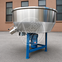 Petite machine à moudre électrique 500 kg monophasée 220-380 V 1,1-4 kW, moteur en acier allié et cuivre pur, mélangeur d'aliments pour animaux (bovins, ovins)