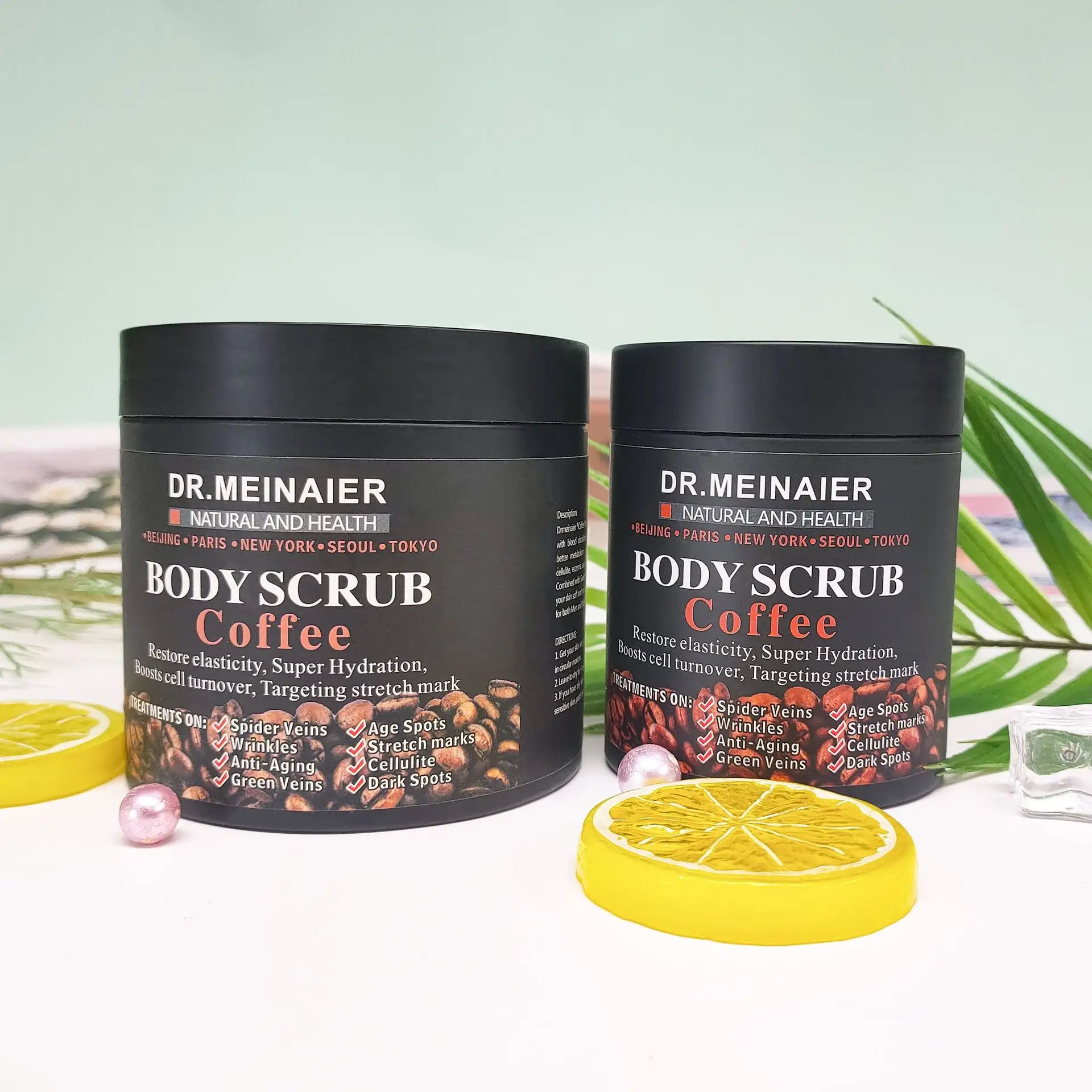 Groothandel Exfoliërende Verwijder Dode Huid Whitening Organische Natuurlijke Koffie Body Scrub