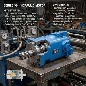 Motor Hidráulico Orbital Serie M4k Nuevo Original Sistemas PLC de Control Programable para Automatización Industrial - Product Image 1
