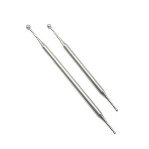 Herramienta de reflexología Facial de acero inoxidable con logotipo personalizado, sonda de Punta corporal, pluma, estimulador de aguja, masajeador para el cuidado de la salud - Product Image 1