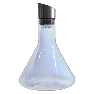 <span class=keywords><strong>Carafe</strong></span> <span class=keywords><strong>à</strong></span> <span class=keywords><strong>vin</strong></span> conique <span class=keywords><strong>avec</strong></span> sculpture de montagne, anti-éclaboussures, aérateur intégré, fournie directement par l'usine - Product Image 6