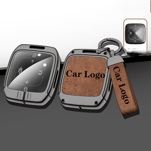 Nuovo Portachiavi Auto Pieghevole in Lega di Zinco e Pelle per ZEEKR 001 009 007, 6 Colori, Qualità Premium Personalizzabile - Product Image 3