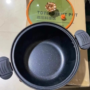 Marmite à soupe grande capacité à prix <span class=keywords><strong>d</strong></span>'usine, revêtement antiadhésif en pierre médicale, marmite de <span class=keywords><strong>camping</strong></span>, marmite à soupe en forme de citrouille, autocuiseur à micro-pression - Product Image 6