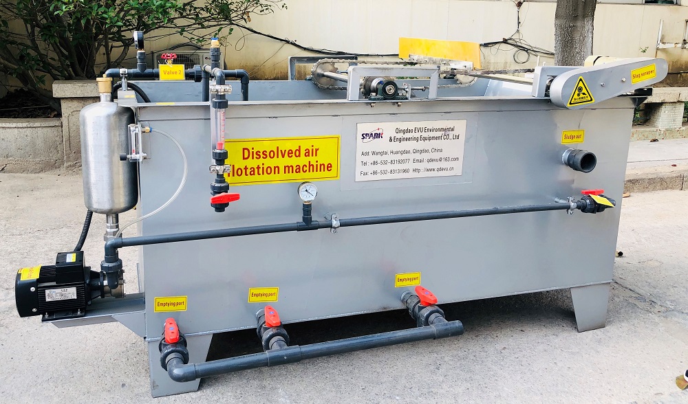 periferal dissolved air flotation thickener sludge