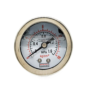 Manómetro de Presión Resistente a Vibraciones Axiales YN40Z 0-1MPa Vacío -0.1-0MPa Carcasa de Acero Inoxidable - Product Image 2
