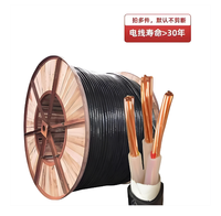 Dreikerniges Kupfer-PVC-Isoliertes Industrielles Kraftwerks-Stromkabel