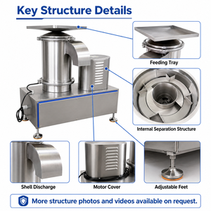 Máquina Compacta para Separar Cáscaras de Huevo, Extractor Comercial de Líquido de Huevo para Restaurantes y Panaderías - Product Image 5