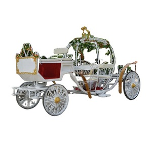 Carruaje de Caballos Clásico de Cenicienta, Mini, Blanco, Eléctrico, para Bodas, Princesas, Estilo Real, en Venta (OEM) - Product Image 1